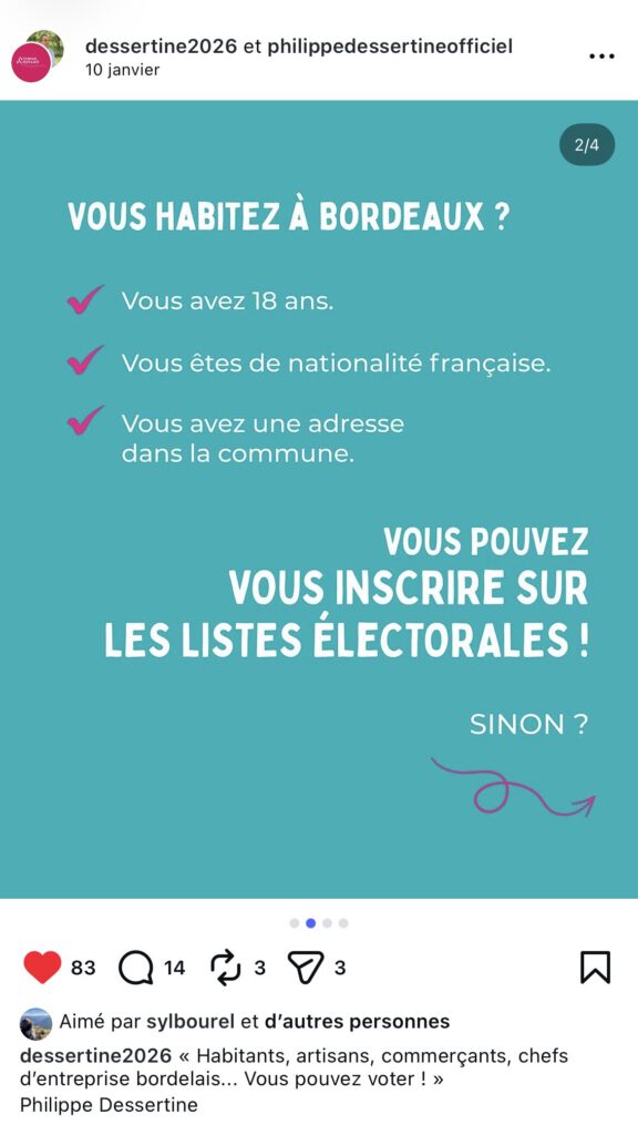 Post Campagne Philippe Dessertine