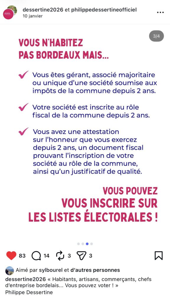 Post Campagne Philippe Dessertine